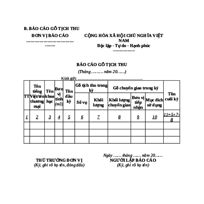MẪU BIÊN BẢN XÁC NHẬN TÌNH TRẠNG SỨC KHỎE CỦA ĐỘNG VẬT/LOÀI THỦY SẢN