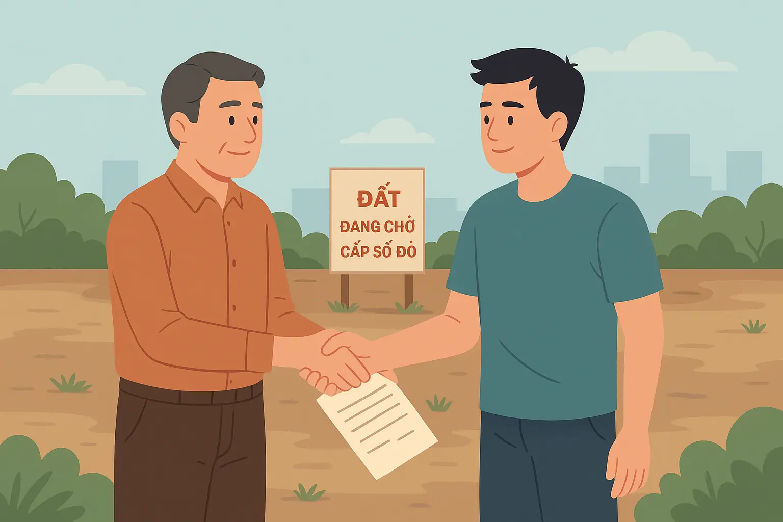 Đất chưa có sổ đỏ có được bán không?