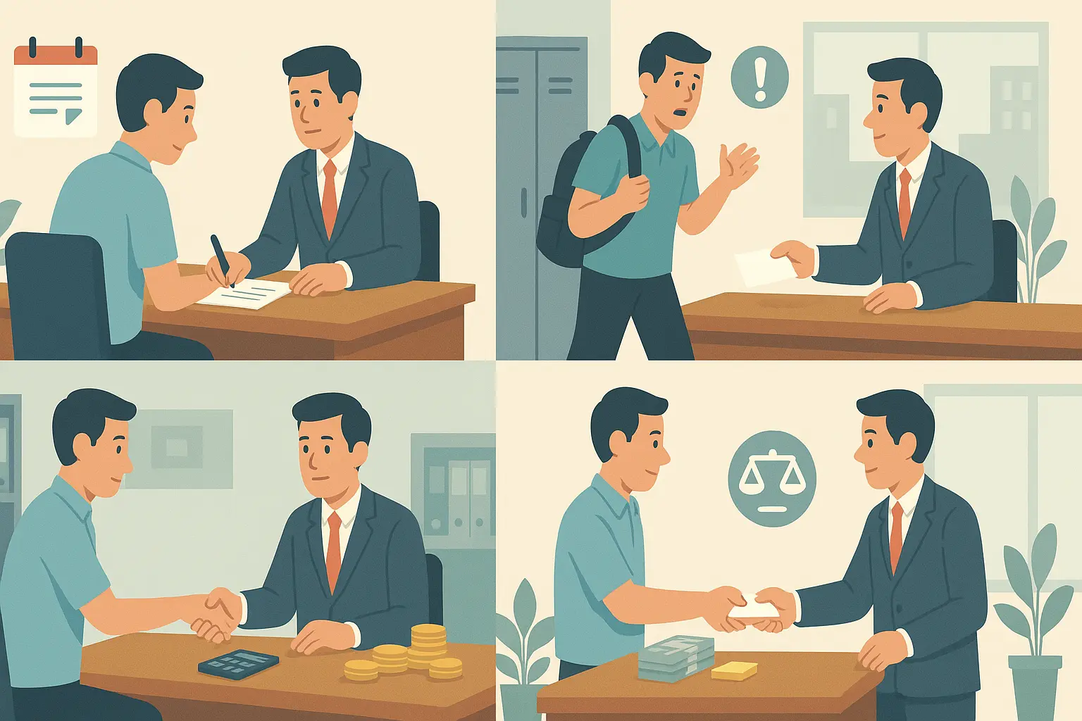 Người lao động nghỉ ngang không báo trước phải bồi thường bao nhiêu tiền1.webp