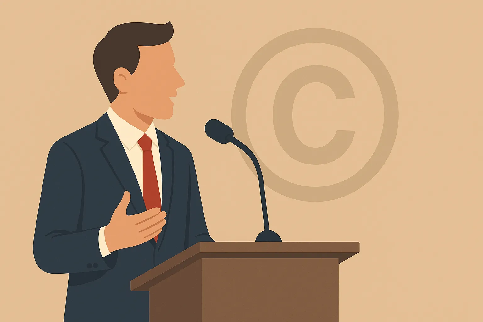 Bài phát biểu có được bảo hộ quyền tác giả không?