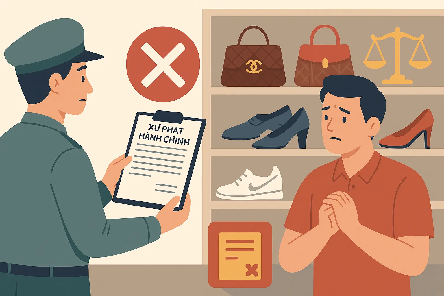 Bán hàng giả, hàng nhái bị xử phạt thế nào?