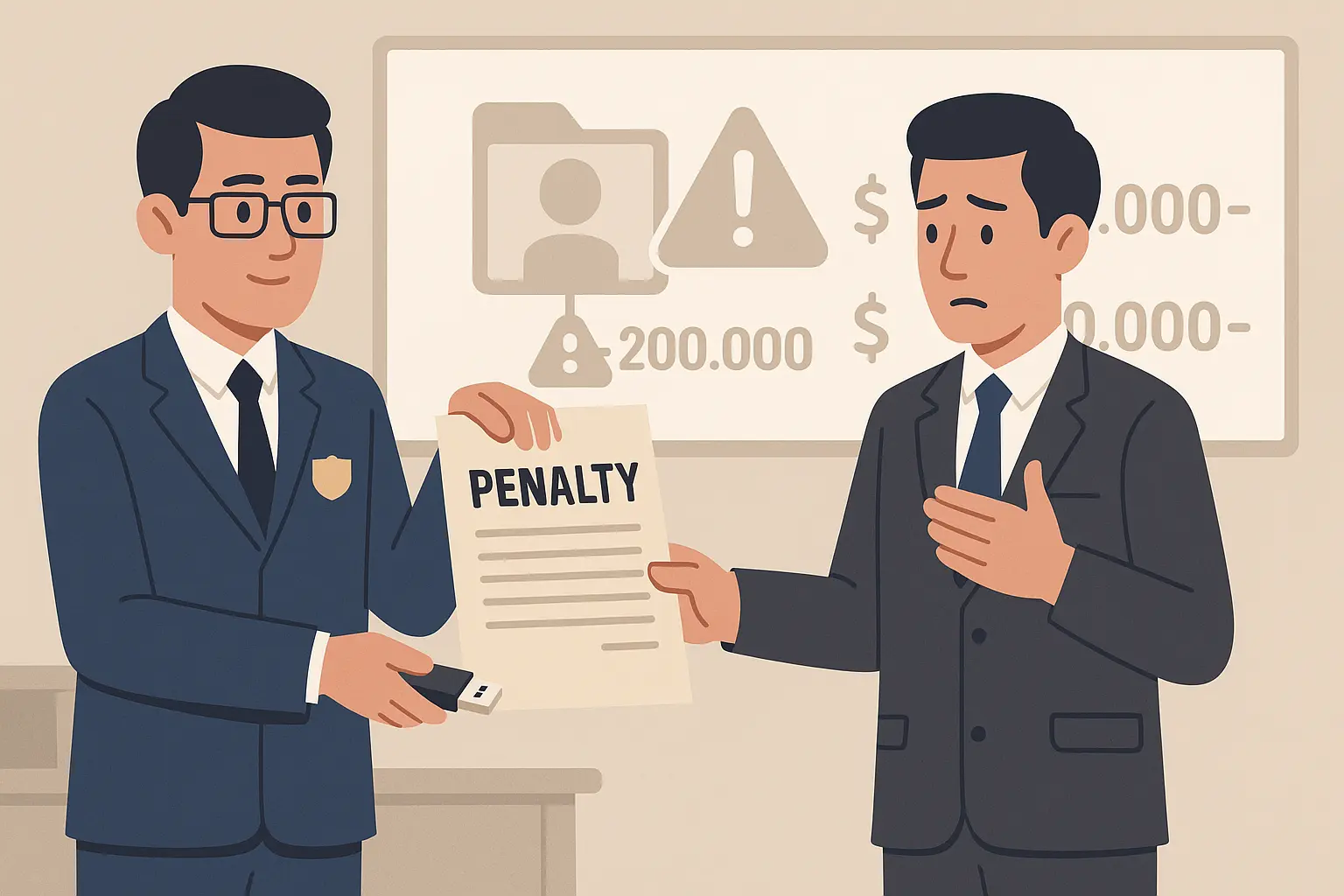 Chế tài xử phạt đối với hành vi mua bán thông tin khách hàng.webp