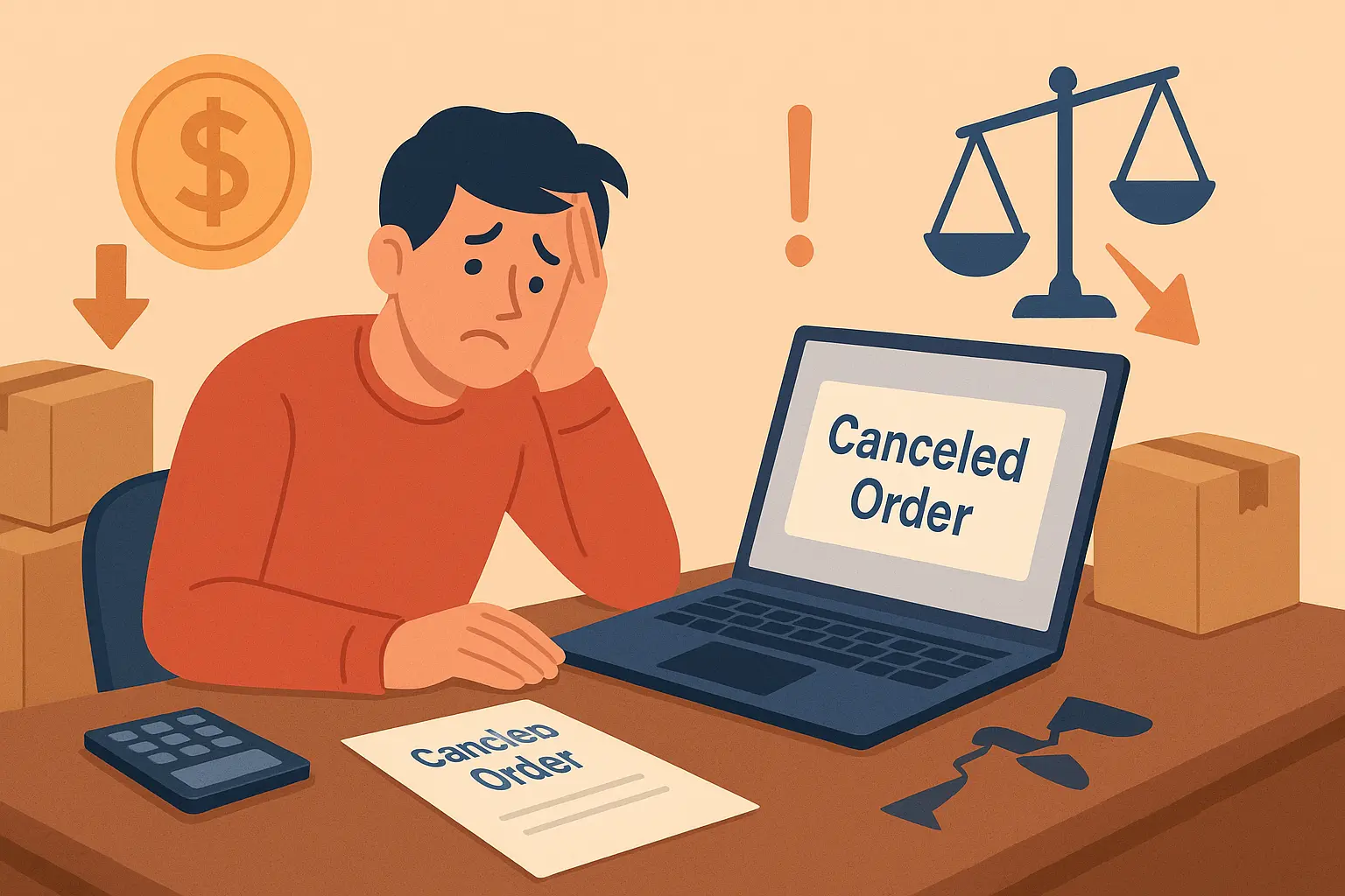 Người bom hàng online có phải bồi thường không.webp