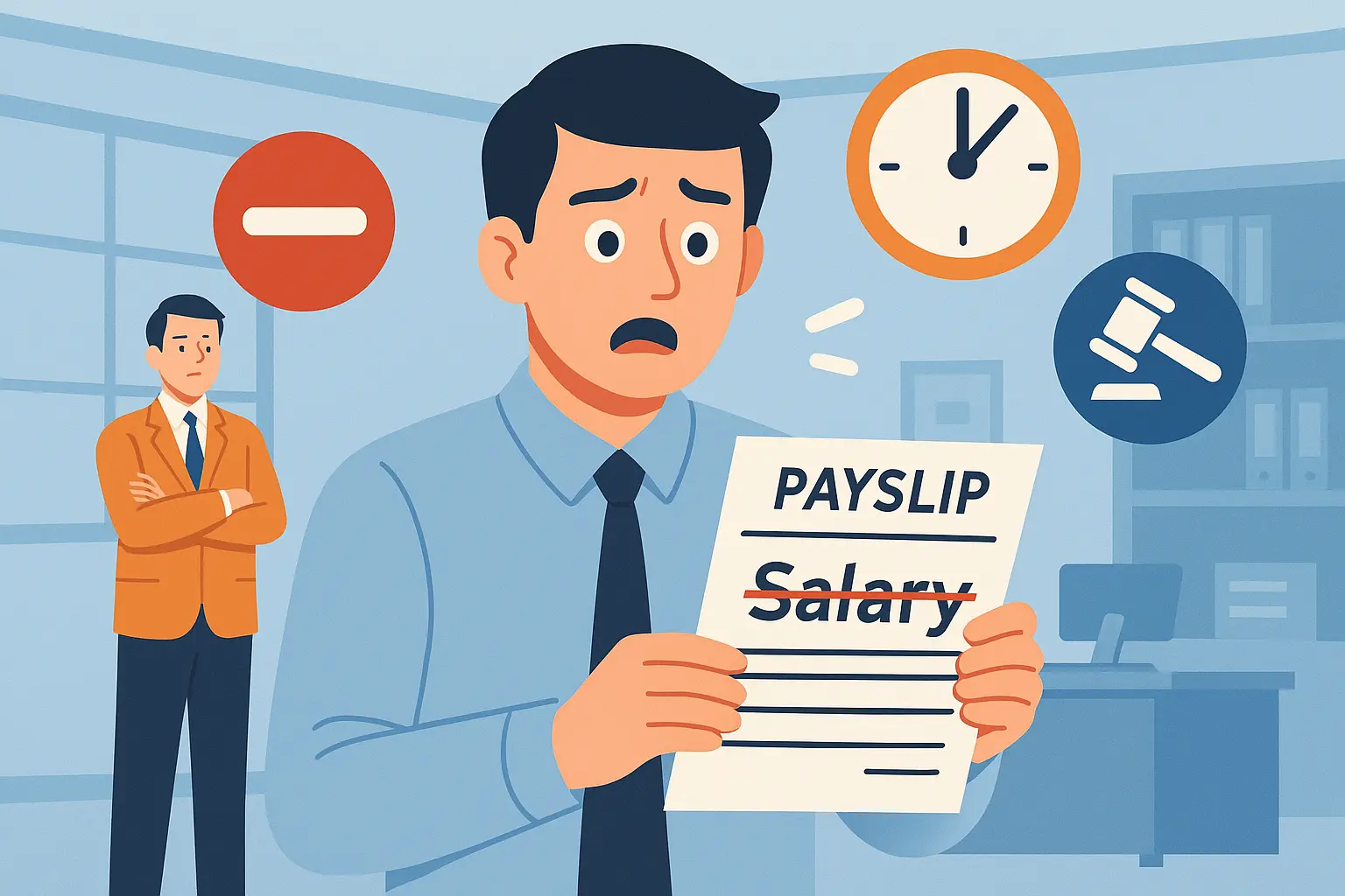 Công ty có được tự ý giảm lương của người lao động.webp