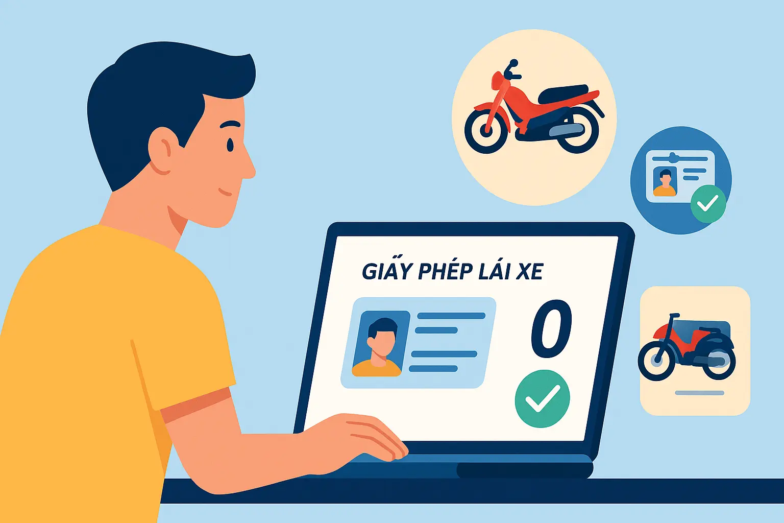 Độ pô xe máy có bị trừ điểm bằng lái không.webp
