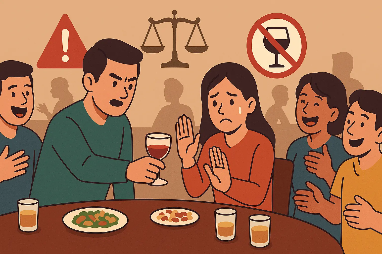 Ép người khác uống rượu bia có vi phạm pháp luật không.webp