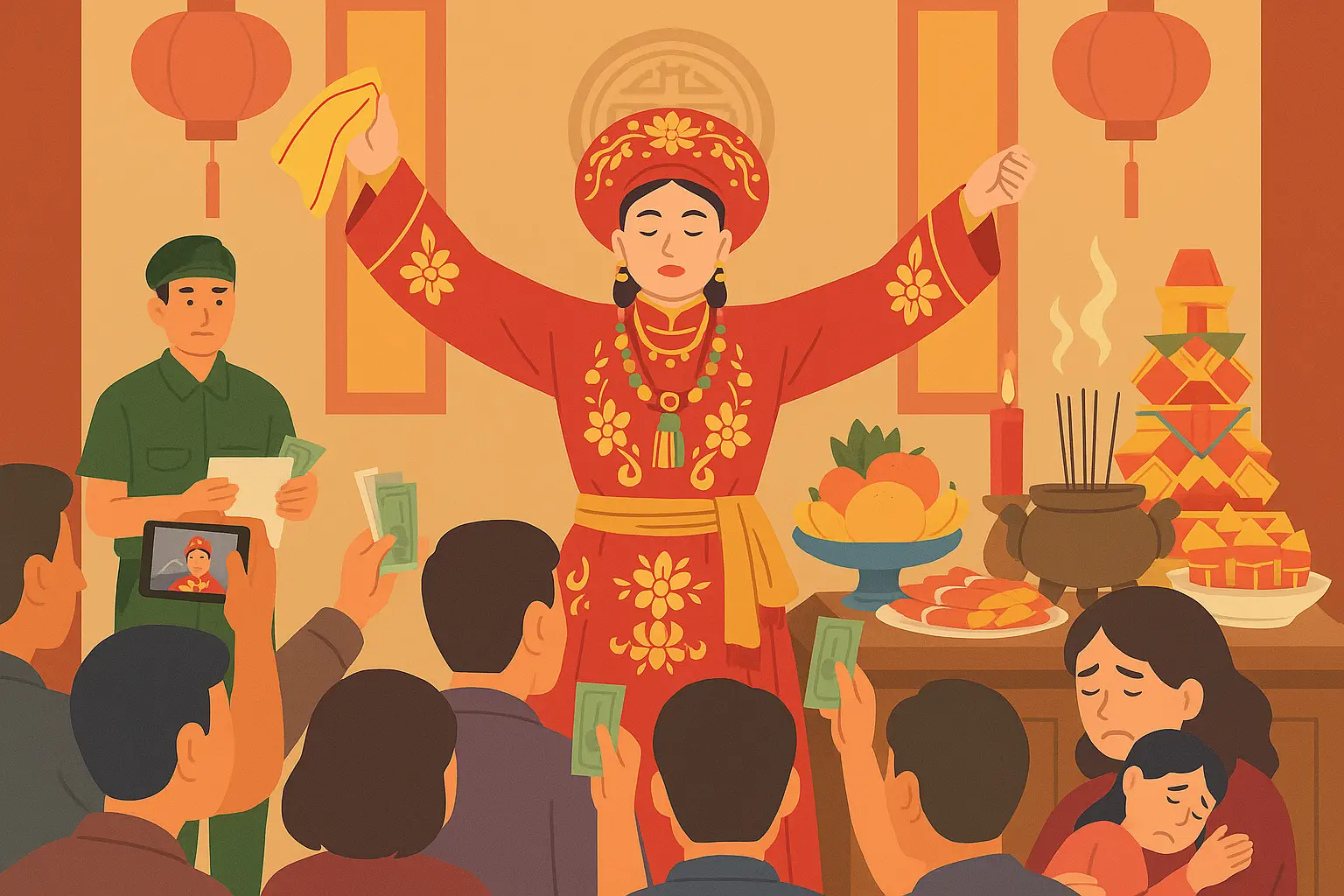 Hành nghề mê tín dị đoan bị xử lý như thế nào?