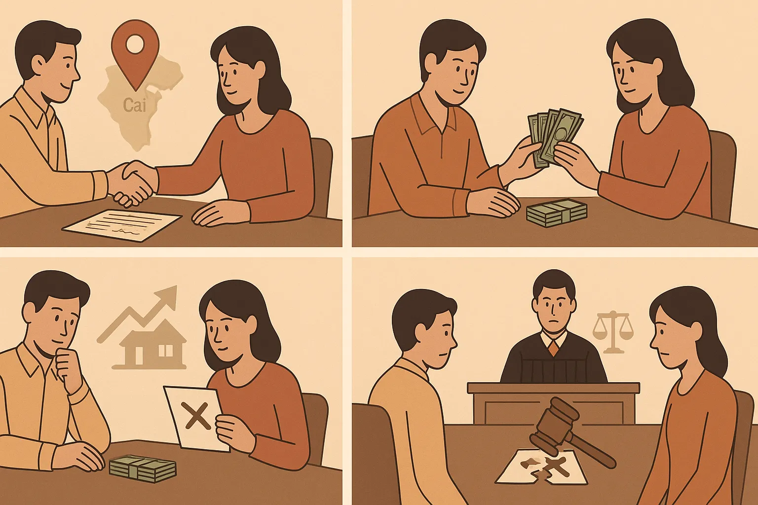 hợp đồng chuyển nhượng qsd đất không công chứng.webp