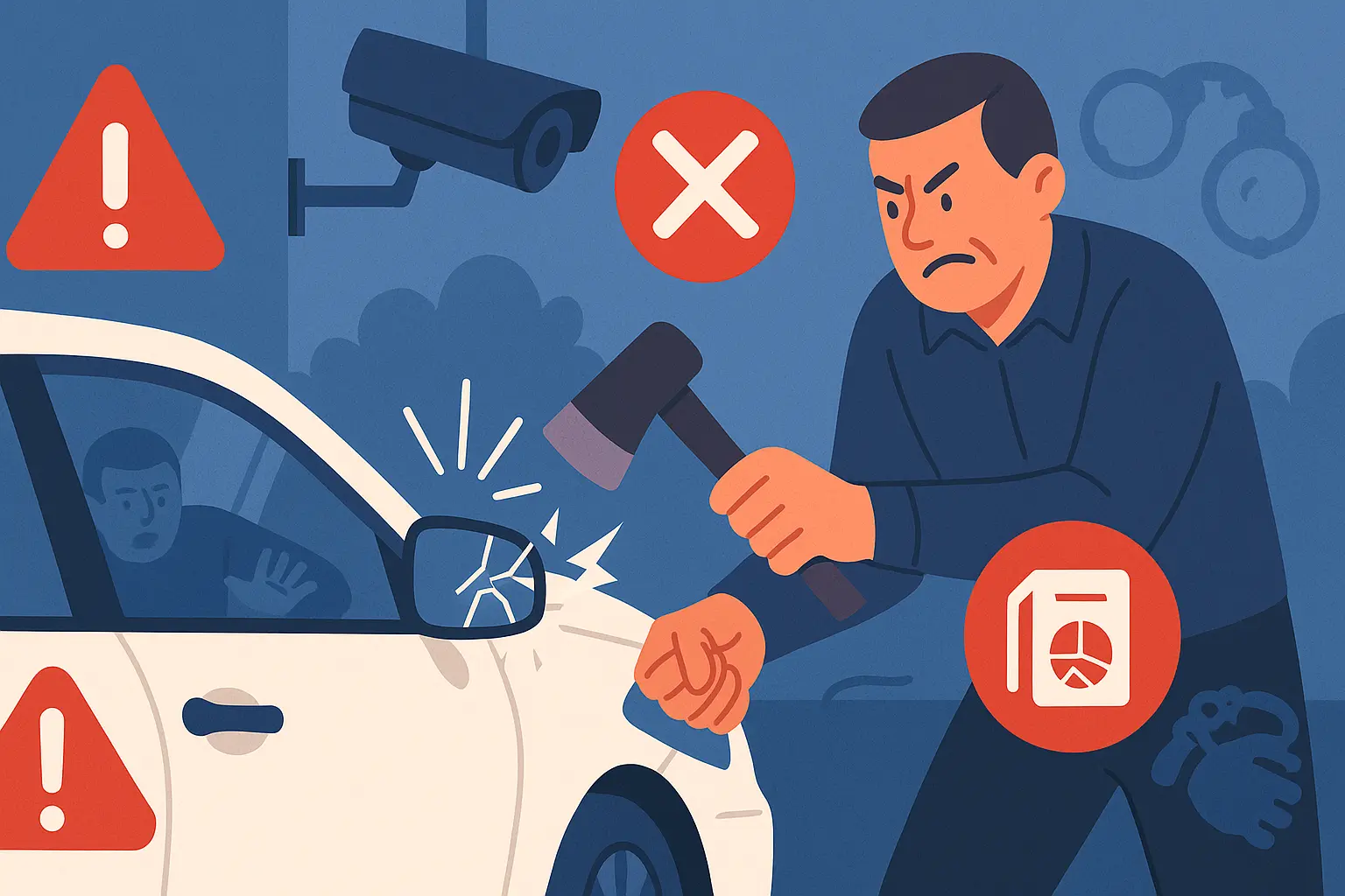 Mức xử phạt hành chính với hành vi huỷ hoại tài sản của người khác.webp