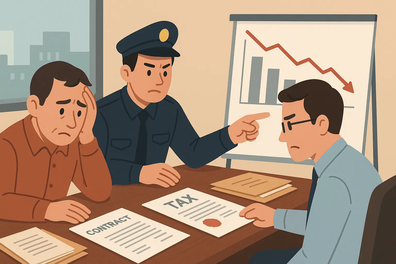 Khai gian giá chuyển nhượng nhà đất bị xử phạt hành chính ra sao.webp