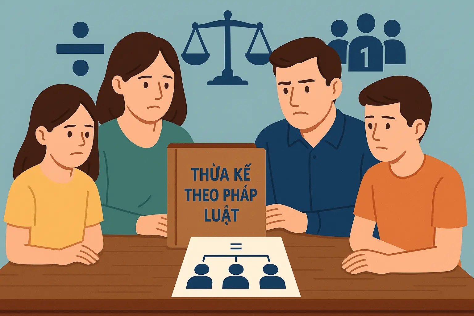 Người chết không có di chúc thì di sản được chia thế nào?