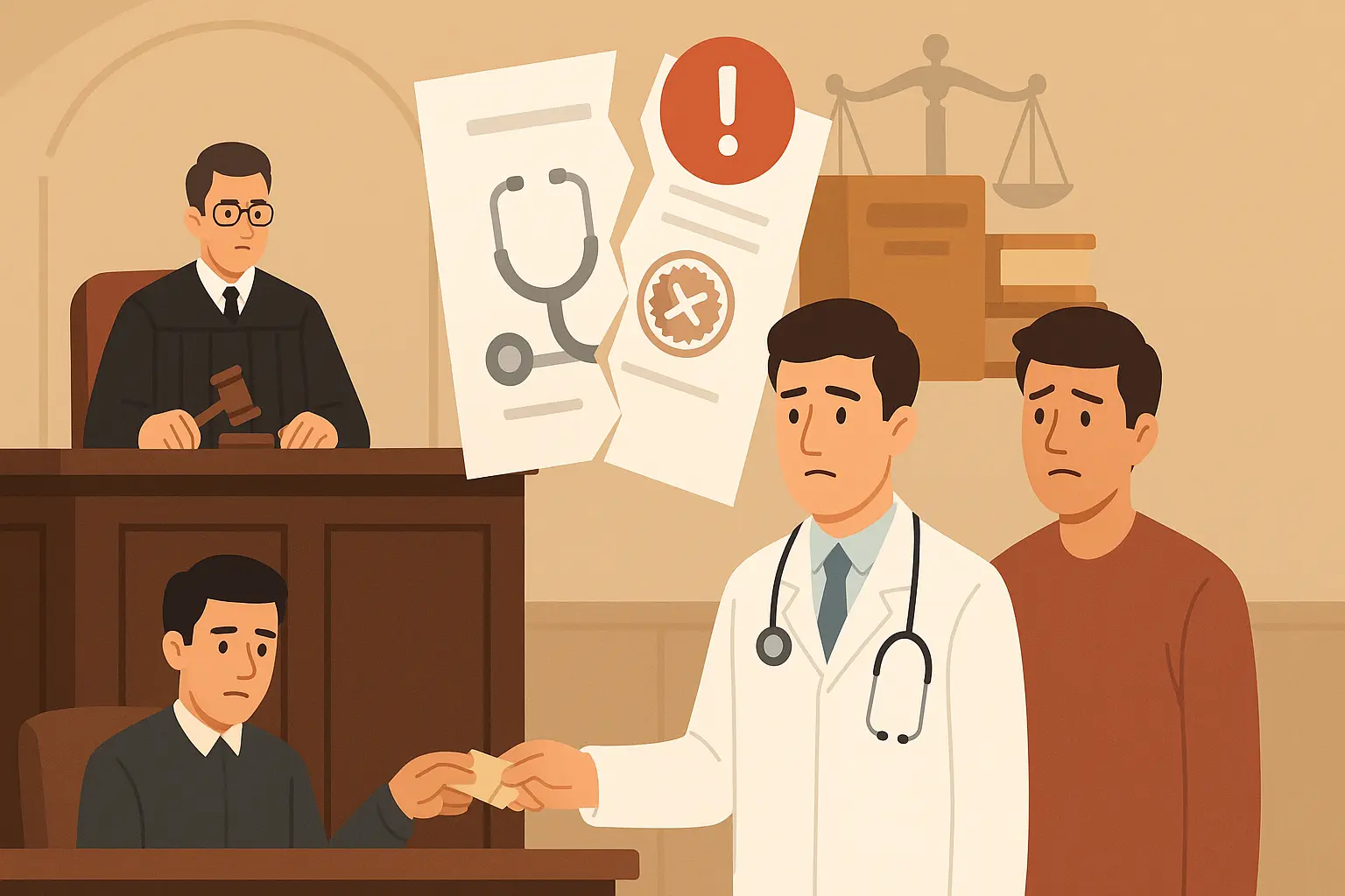 Làm giả giấy khám sức khỏe có bị truy cứu trách nhiệm hình sự không.webp