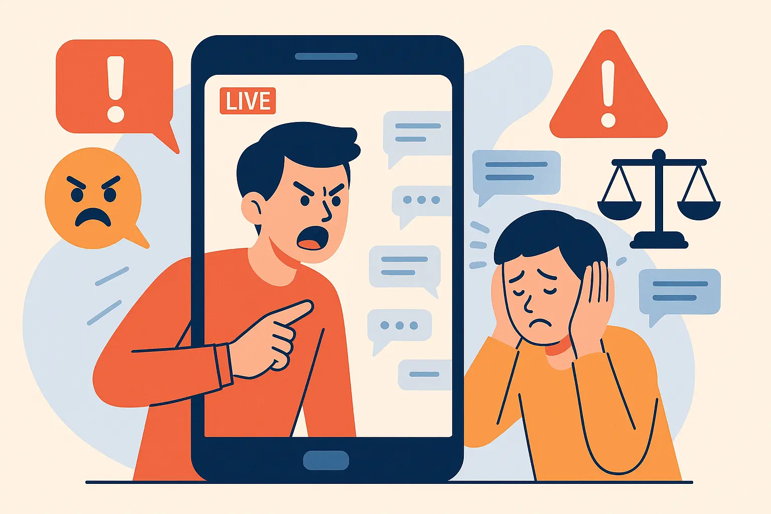 Livestream nói xấu người khác có vi phạm pháp luật?