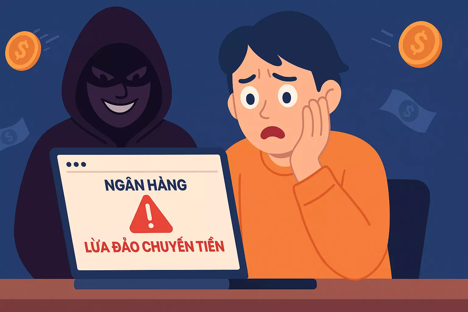 Bị lừa đảo chuyển tiền qua mạng có lấy lại được không?