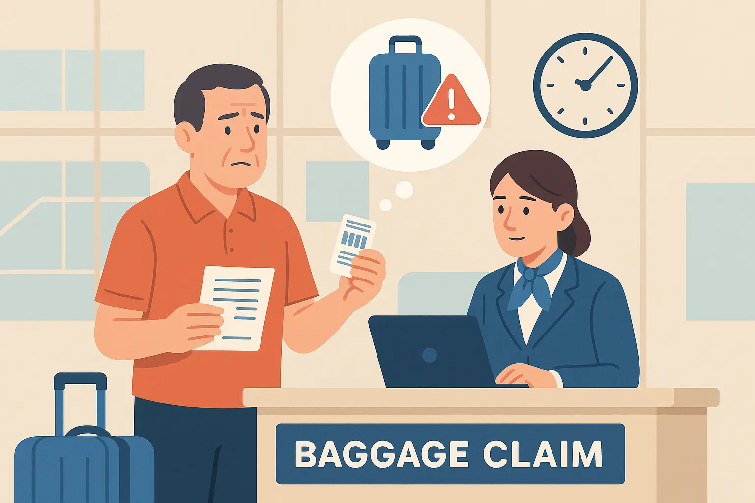Bị mất hành lý ở sân bay có được bồi thường không?