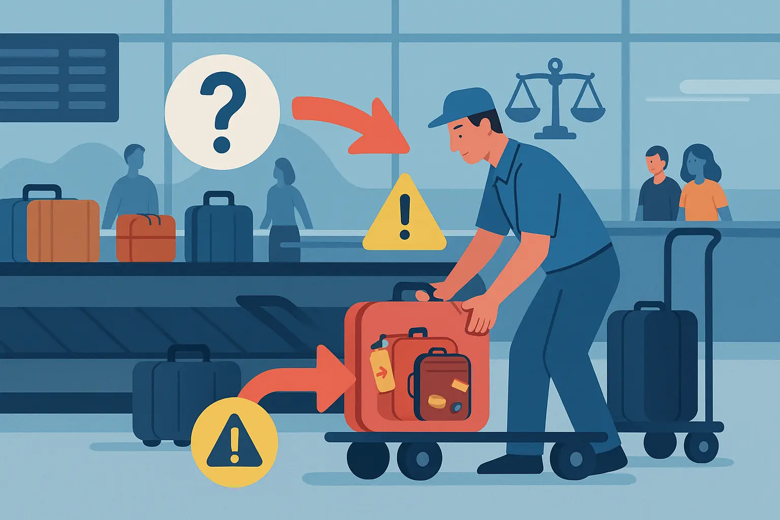Khi nào hành khách được bồi thường nếu mất hành lý ở sân bay.webp