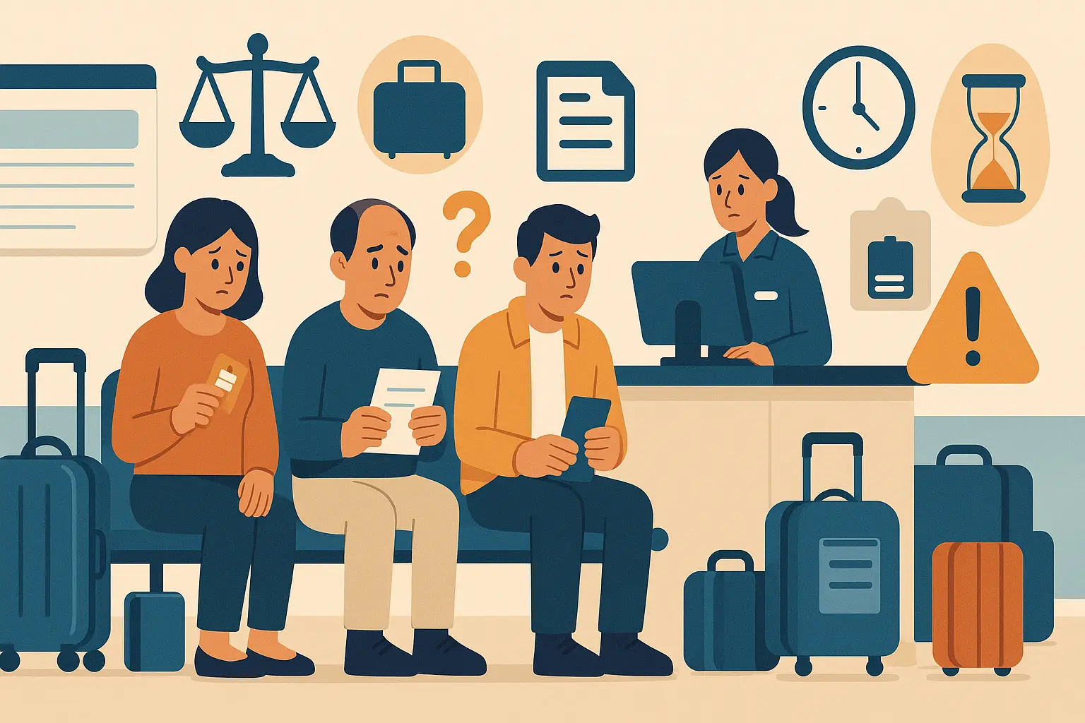 Mức bồi thường khi hành lý bị mất được tính thế nào.webp