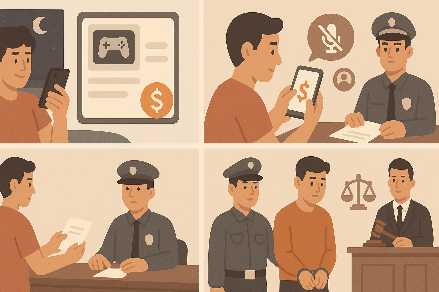 Lừa đảo khi mua bán tài khoản game bị xử lý hình sự thế nào?