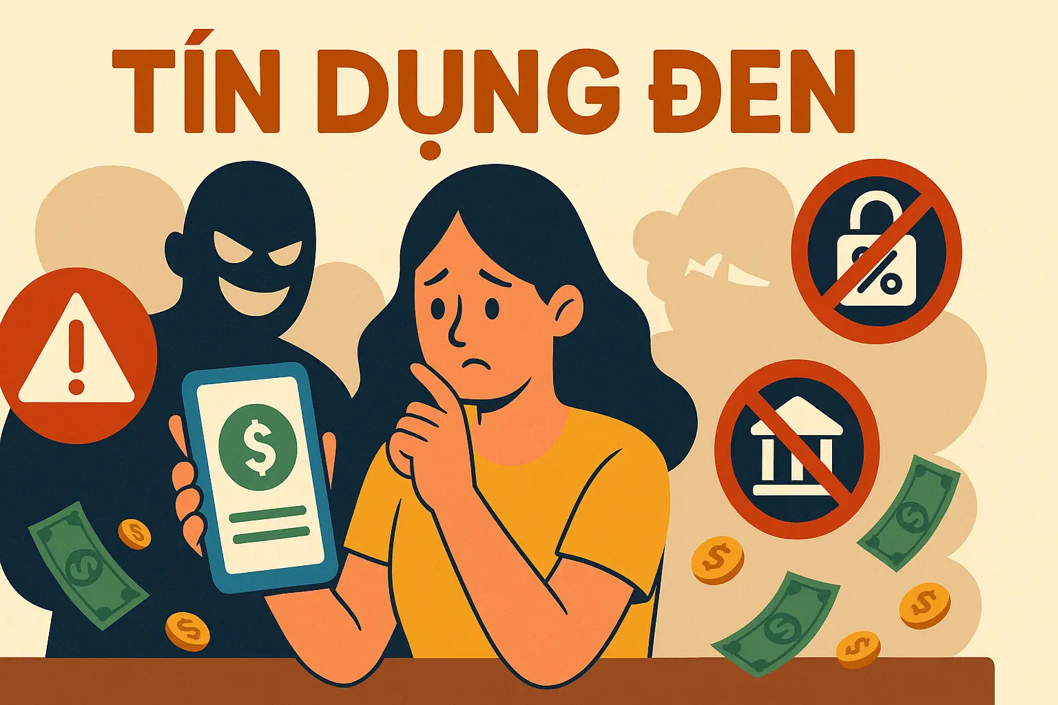 Quỵt nợ app tín dụng đen có vi phạm pháp luật không?