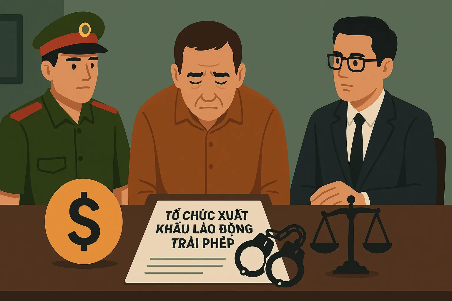 Môi giới xuất khẩu lao động trái phép có bị truy cứu trách nhiệm hình sự không.webp