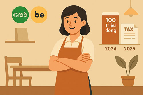 Bán đồ ăn qua các ứng dụng giao đồ ăn có cần đăng ký kinh doanh và đóng thuế không?