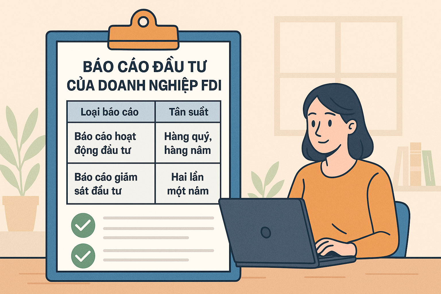 Quy định về báo cáo đầu tư của doanh nghiệp FDI