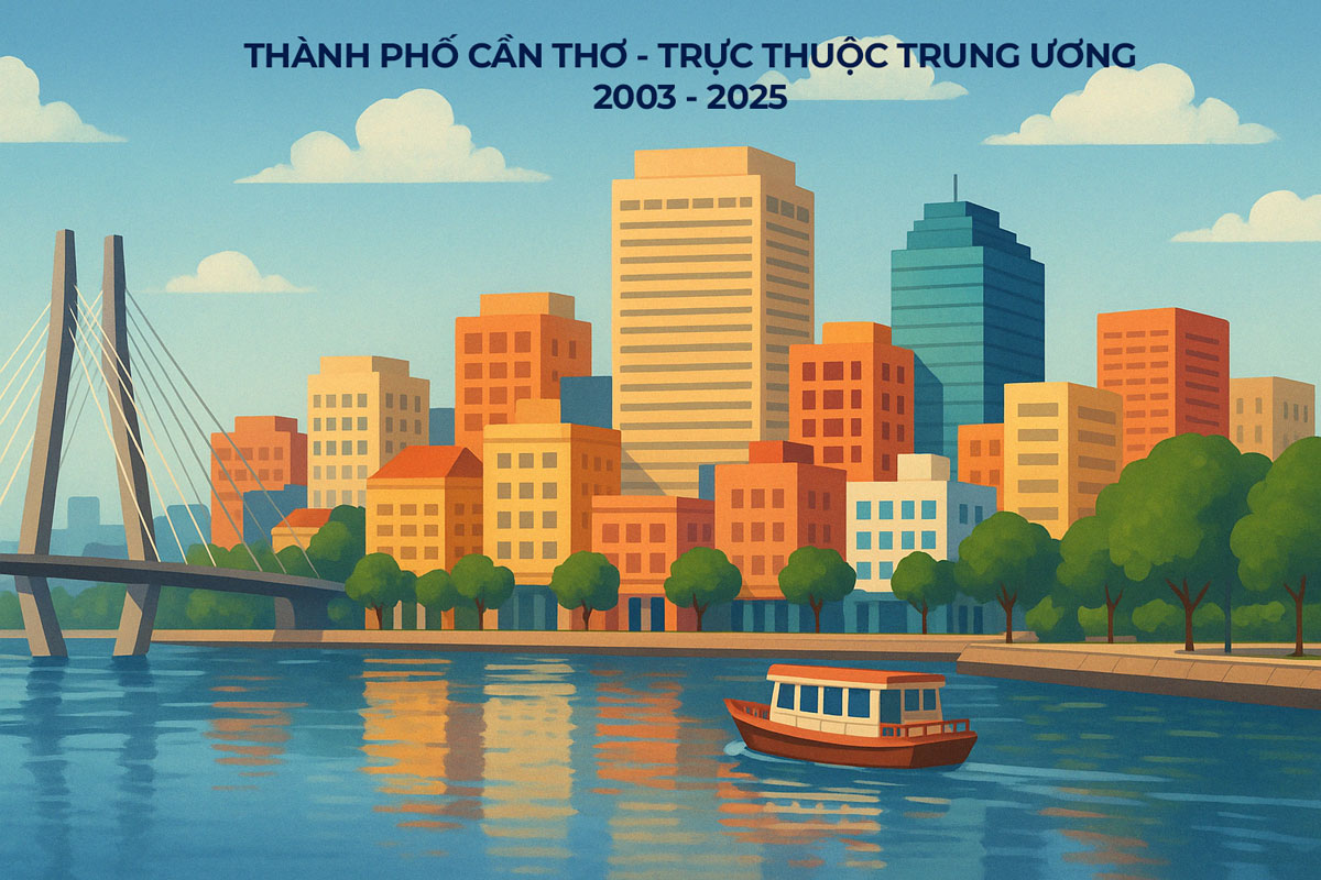 Thành phố Cần Thơ - Trực thuộc Trung Ương 2003 - 2025