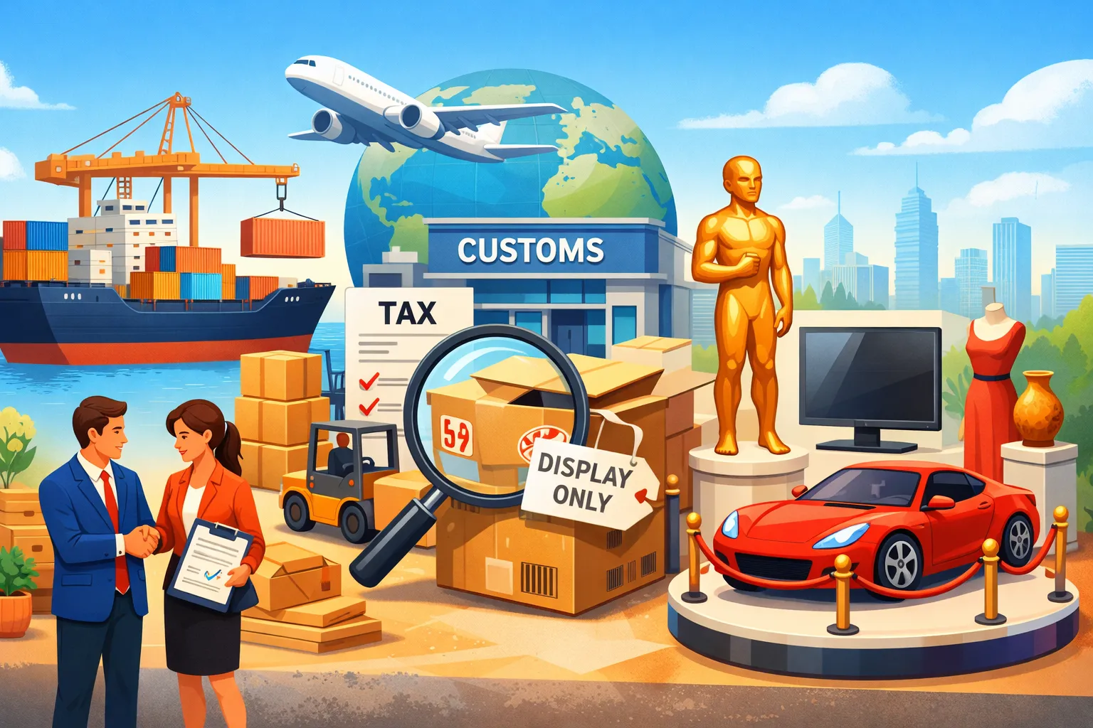 Hàng hóa nhập khẩu vào Việt Nam để trưng bày, giới thiệu cần có điều kiện gì?