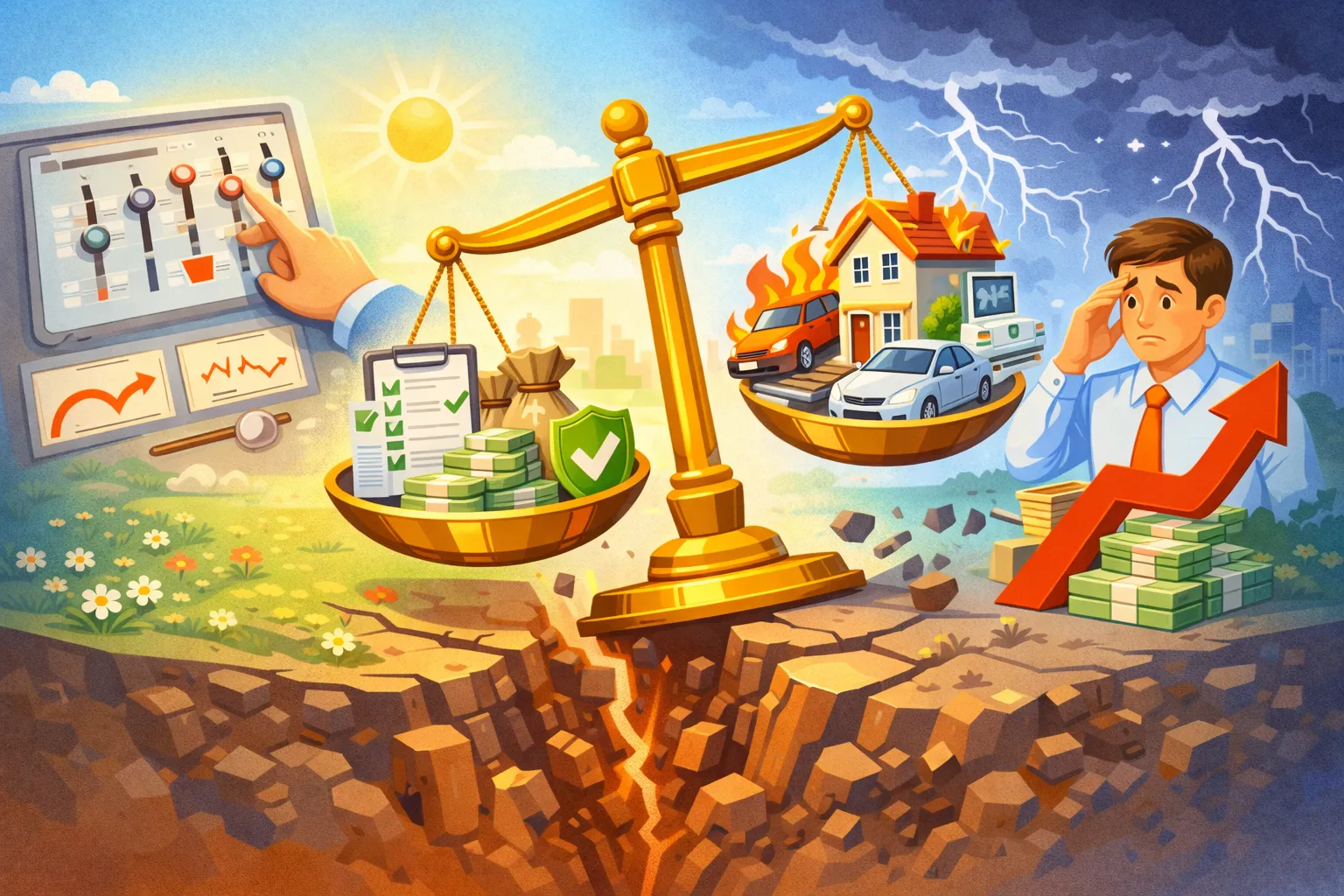 Bên bán bảo hiểm có quyền thay đổi mức rủi ro được bảo hiểm hay không?