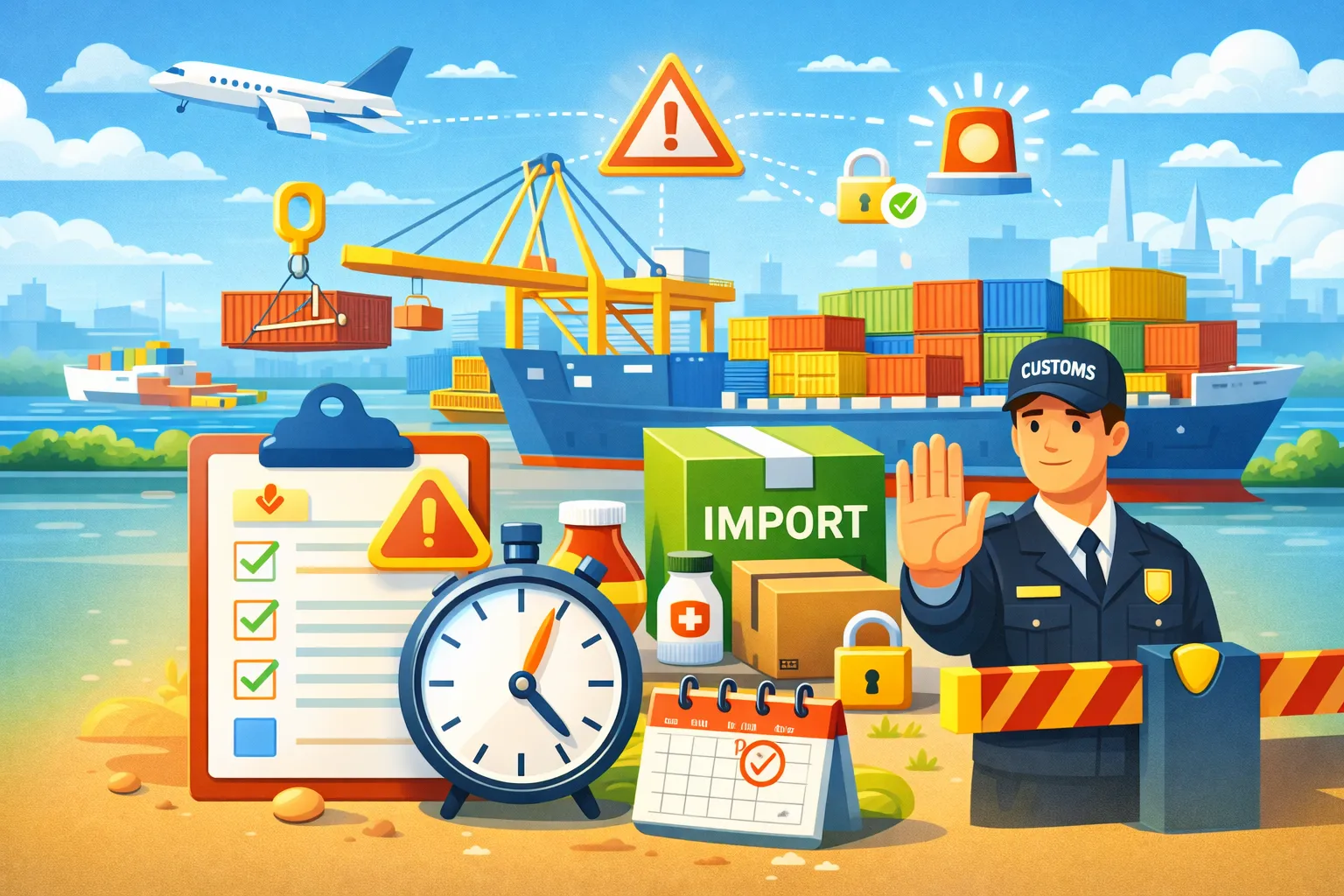 Hàng hóa thuộc diện nhập khẩu phải có giấy phép của cơ quan nhà nước có thầm quyền khi nào?