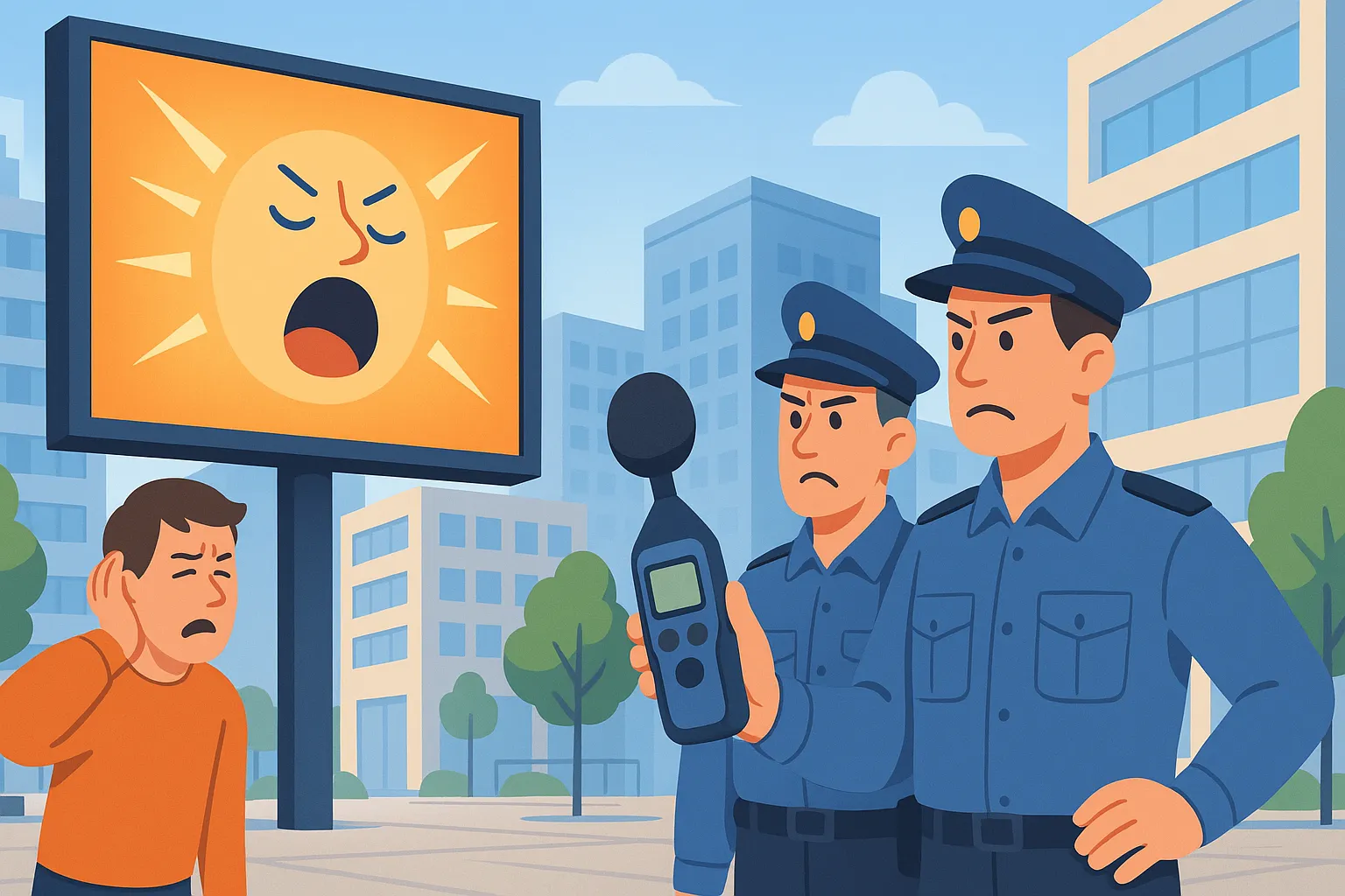 Dùng âm thanh khi quảng cáo trên màn hình chuyên quảng cáo đặt ngoài trời bị xử phạt bao nhiêu?