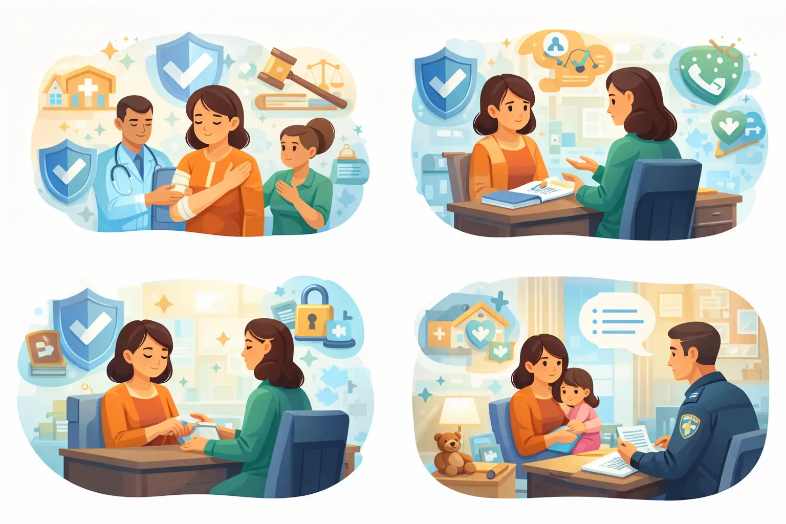 Người bị bạo lực gia đình có quyền và trách nhiệm gì?