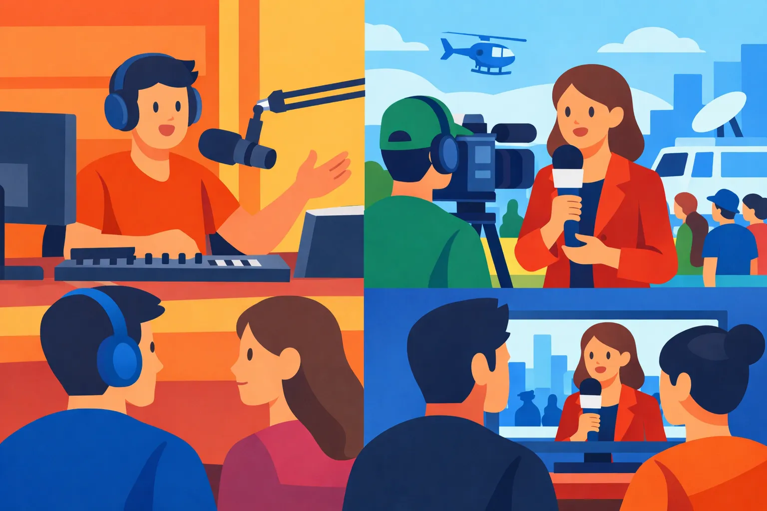 Báo nói, báo hình không thể hiện biểu tượng, nhạc hiệu bị xử phạt bao nhiêu?