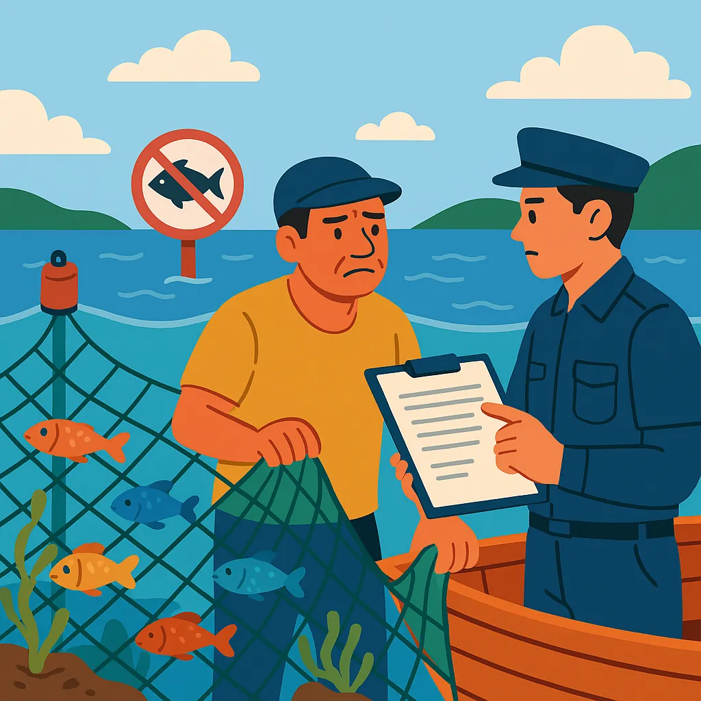 Lấn, chiếm khu bảo vệ nguồn lợi thủy sản có vi phạm pháp luật không?