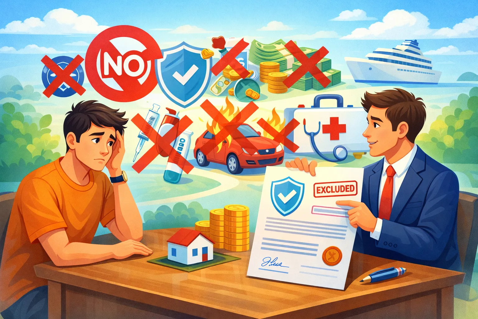 Bên nào có trách nhiệm giải thích điều khoản loại trừ trách nhiệm bảo hiểm?