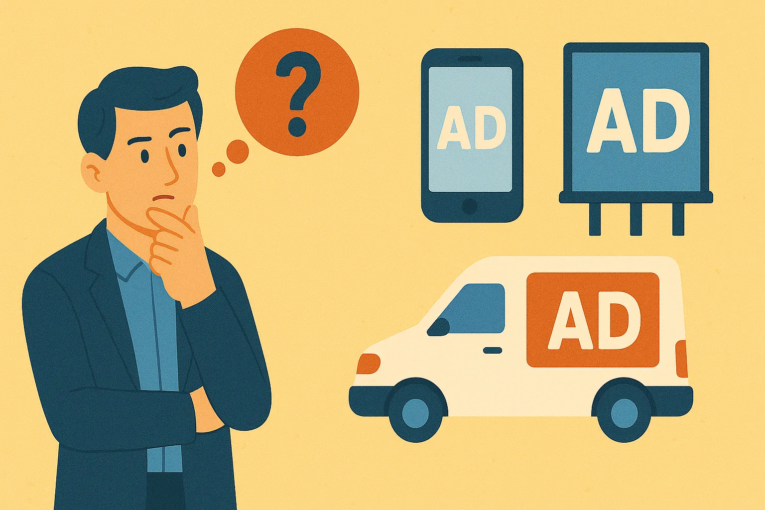 Phương tiện quảng cáo thương mại bao gồm những gì?