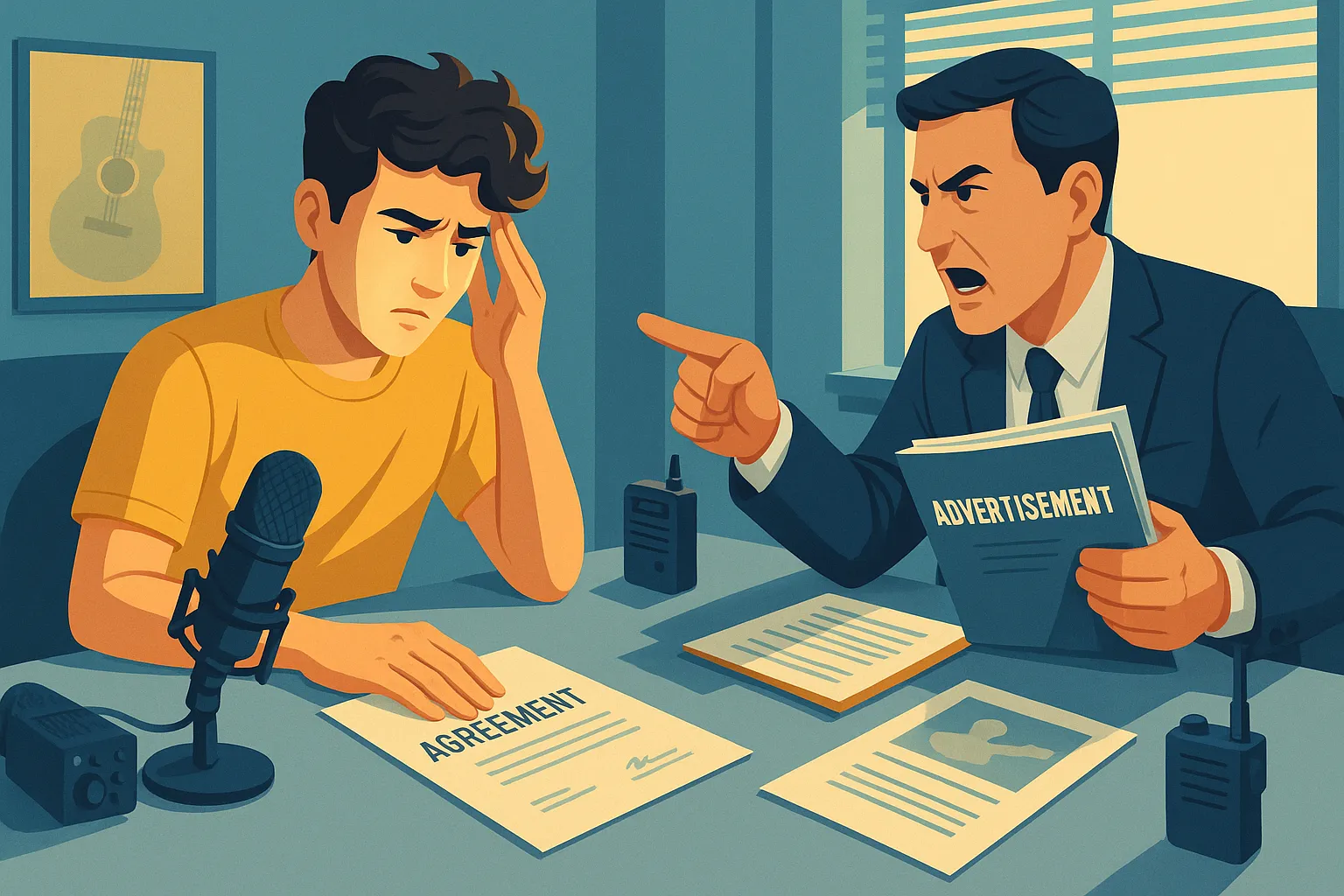 Ép buộc ca sĩ nhận quảng cáo có vi phạm pháp luật không?