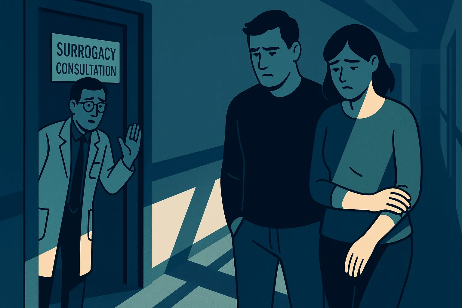 Có con chung không được nhờ mang thai hộ