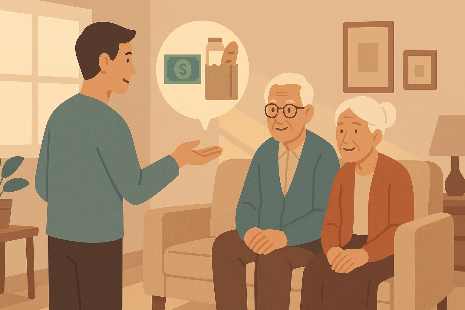 Cháu có phải cấp dưỡng cho ông bà không?