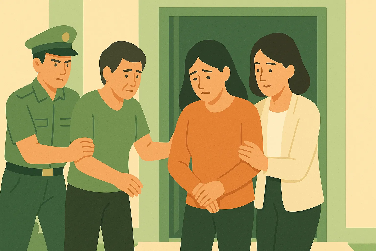 Cưỡng ép thành viên gia đình khiêu dâm