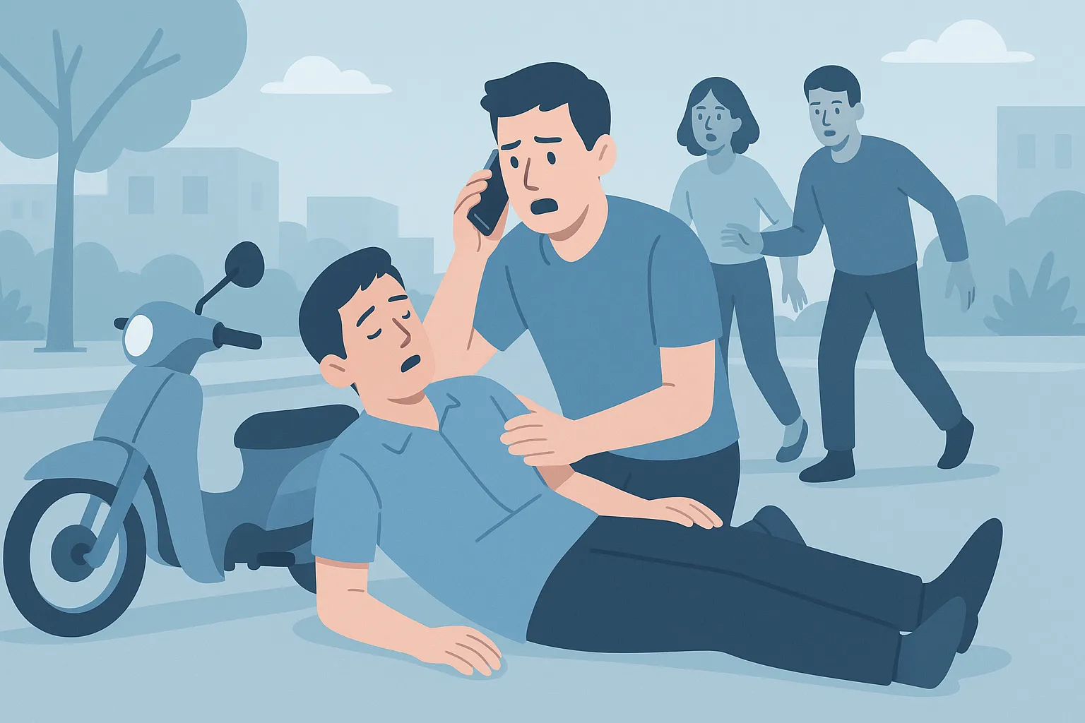 Cứu người bị tai nạn