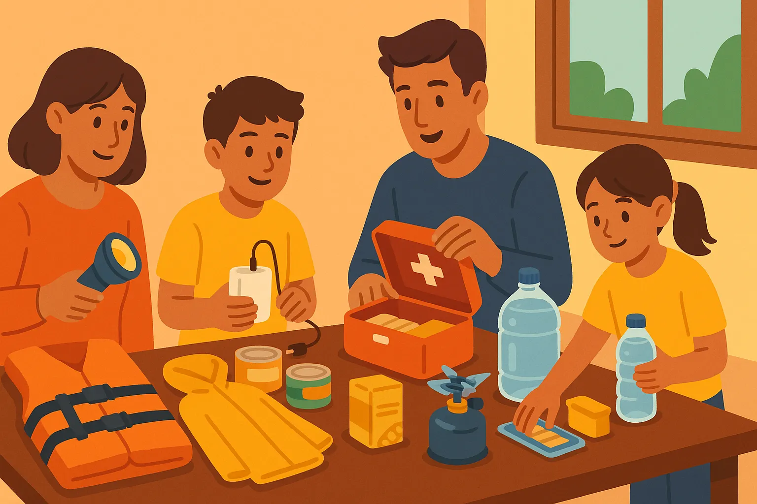 Những vật dụng cần thiết trong mùa bão