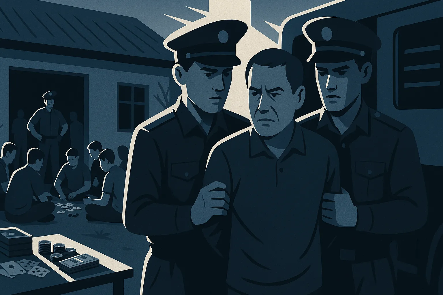 Bị khởi tố vì cho mượn nhà đánh bài