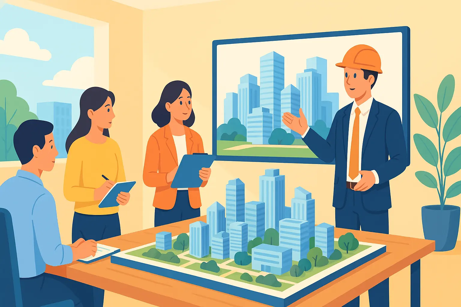 Công trình thi tuyển phương án kiến trúc bao gồm những loại công trình nào?