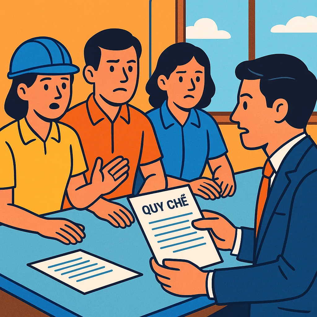 Doanh nghiệp có phải ban hành quy chế dân chủ ở cơ sở tại nơi làm việc không?