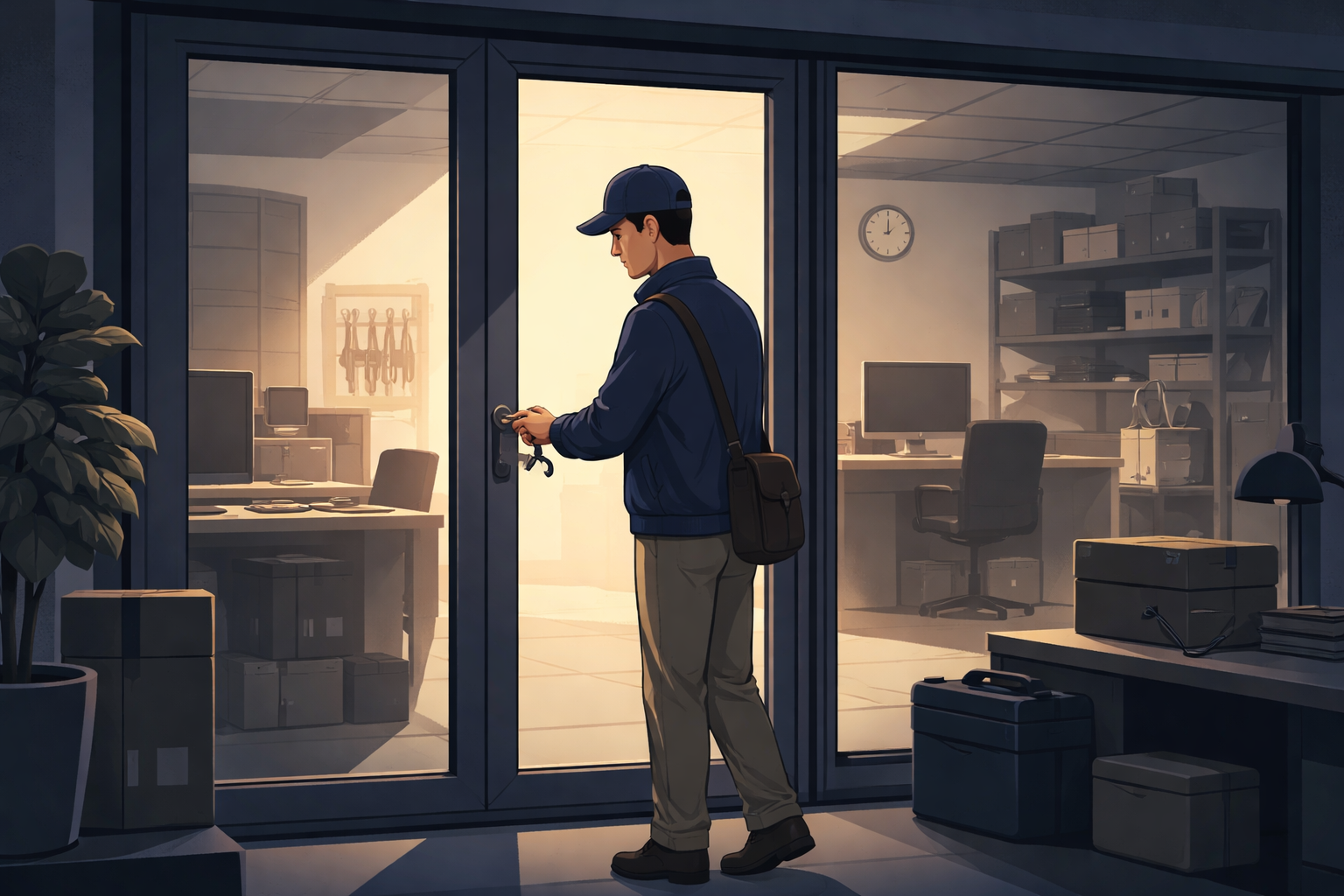 Đóng cửa tạm thời nơi làm việc