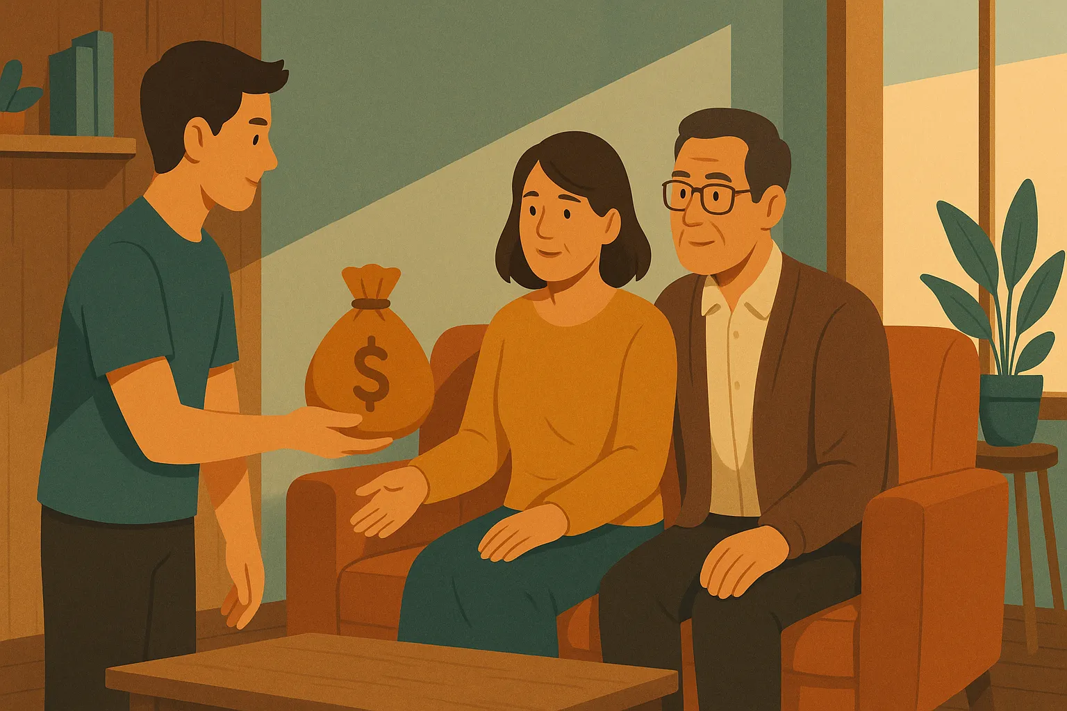 Con đóng góp chi tiêu