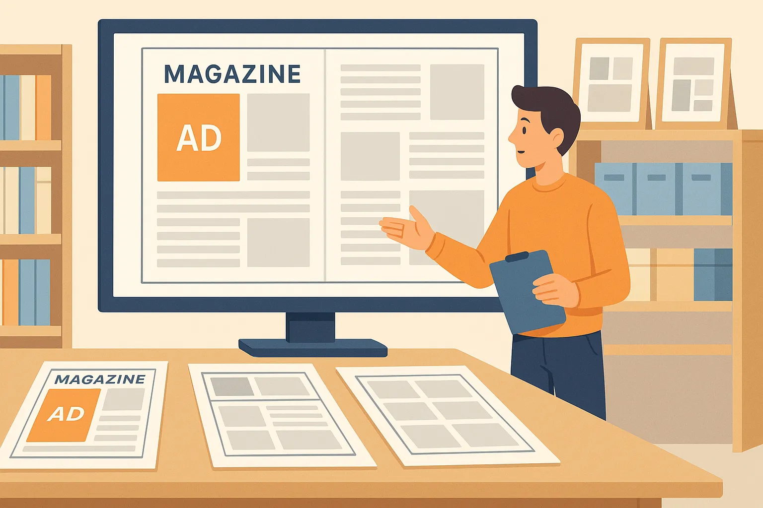 Quảng cáo trên báo, tạp chí được phép chiếm tối đa bao nhiêu diện tích?