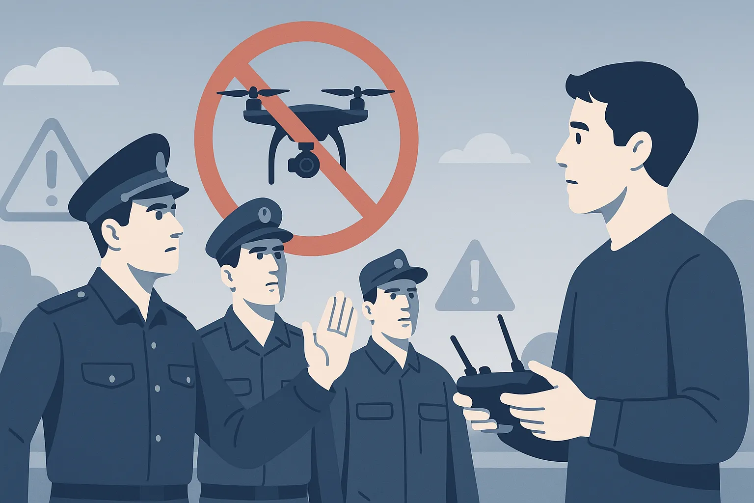 Điều khiển drone, flycam tại khu vực không được phép bị xử phạt như thế nào?