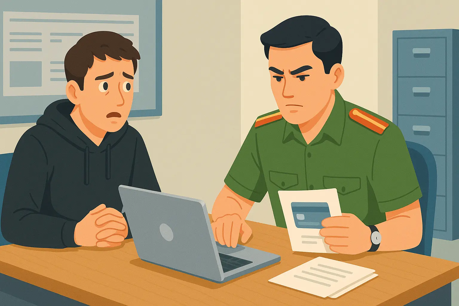 Lập website ngân hàng giả để chiếm đoạt tiền qua mã OTP